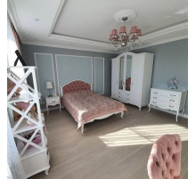 Односпальная кровать Флоренция MUR-112-01/1 с каретной стяжкой