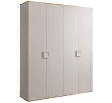 Четырехстворчатый шкаф для одежды Diora ДШ2/4 (слоновая кость)